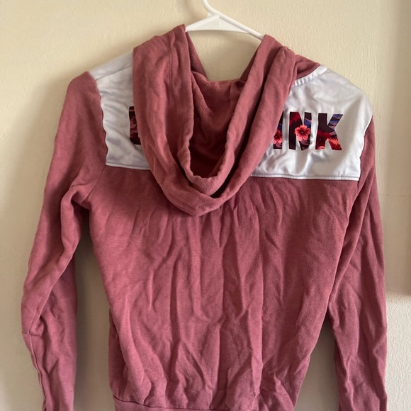 VS Pink Hawaiian Collection Zip Up Hoodie - Picture 3 of 4
